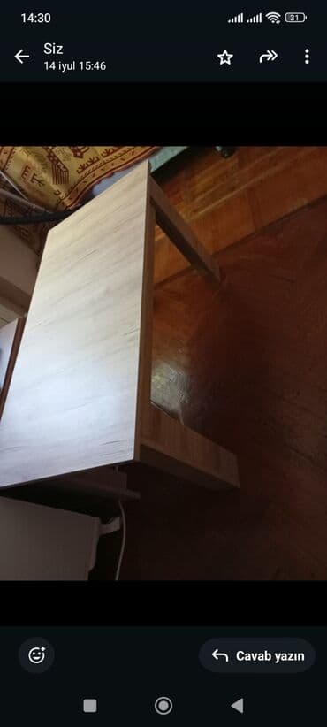 Açılmayan, Laminat, Dördbucaq masa