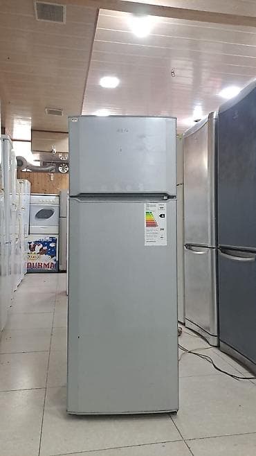 2 qapılı AEG Soyuducu Satılır, rəng - Gümüşü — 2