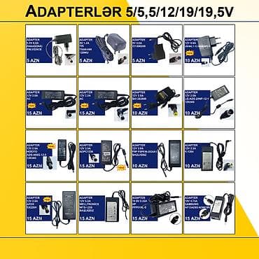adapt: Adapterlər “5/5.5/12/19/19.5V 0.5/1/2/3/4/5A” ⭐5V 1.2A TPI TSA9-050 — 1
