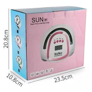işıq lampaları: SUN 8V UV/LED dırnaq lampası Məhsul təsviri: - Peşəkar gel lak — 3