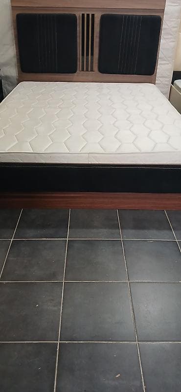 Мебель: Yataq otağı mebel dəsti - Material: ağac teksturalı laminat/MDFlam — 2