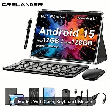 tab 4: CRELANDER Android 15 — 2