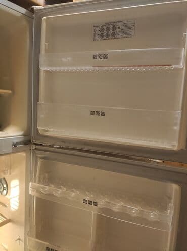 soyuducu temiri: İşlənmiş 2 qapılı Samsung Soyuducu Satılır, rəng - Boz, Dispenserli — 13