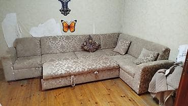 stulla: Künc divan – açılır, bazalı model - Ölçü: təxmini 270 sm (L formalı — 1