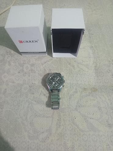 t500 saat: Yeni, Qol saatı, Curren, rəng - Gümüşü — 3