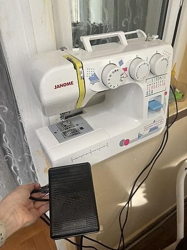 Аристоны: Швейная машина Janome, Б/у,Электромеханическая, Самовывоз — 2