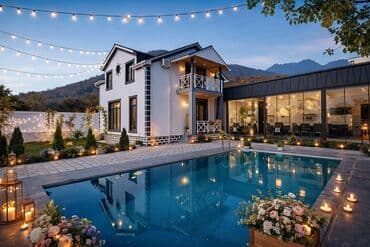 240 kv. m, 5 otaqlı, Kombi, Qaz, İşıq