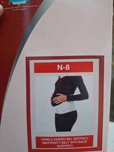 Tibbi avadanlıq: ORSA Ortopedi Sanayi N-8 – Hamiləlik kəməri (bel dəstəkləyici) hamilə — 2