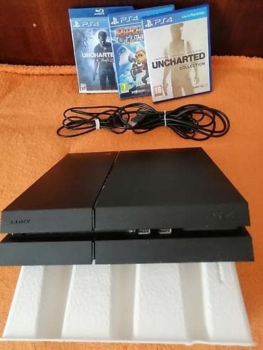 ps3 ps4: Sony PlayStation 4 (PS4) oyun konsolu komplekti Paket tərkibi: - PS4 — 7