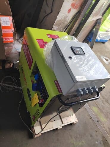 dizel generatorlar: Generator Türk 🇹🇷 istehsalı Genpower Avtomatika sadə dizel benzin — 1