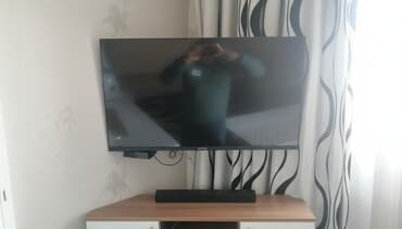 ремонт тв бокса: Б/у Телевизор Hoffmann LED экран 43" HD (1366x768), Самовывоз — 1