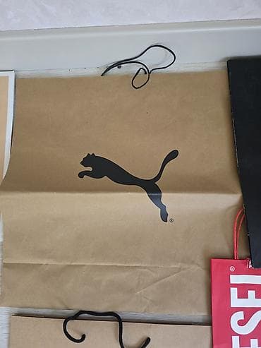 step: Brend kağız hədiyyə paketləri dəsti Məşhur brendlərin orijinal mağaza — 7
