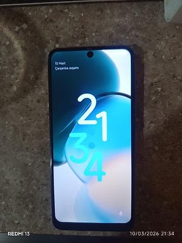 telefon platası: Redmi Note 12, 128 GB, rəng - Mavi, İki sim kartlı — 3