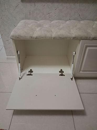 Dəhliz üçün divar asqısı və oturacaqlı ayaqqabılıq dəsti - Rəng — 5