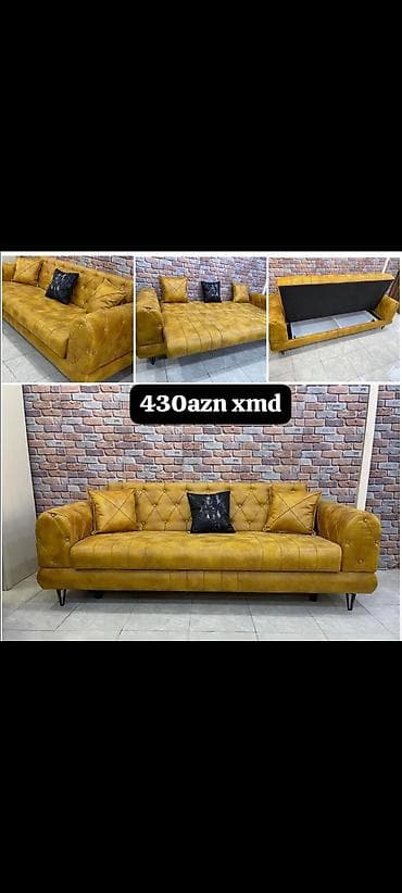 divan sultan: Mebel kateqoriyası: Divanlar - Model: Yumşaq oturacaqlı 3 nəfərlik — 1