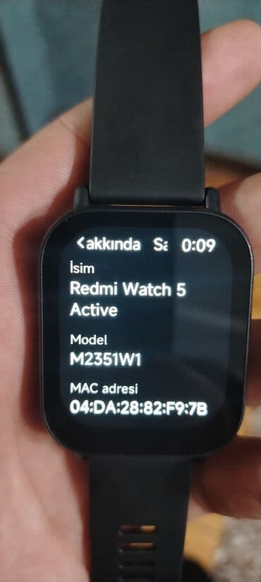 андроид мониторы prado: Yeni, Smart saat, Redmi, Sensor ekran, rəng - Qara — 5