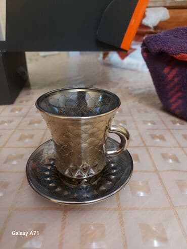 Ev üçün dekor: Çay dəsti, rəng - Sarı — 3
