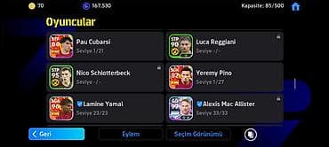 EFootball hesabı – güclü komanda və ulduz kolleksiyası - Komanda — 8