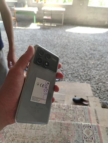 philips xenium w8500: Poco X6 Pro, 512 GB, rəng - Boz, Sensor — 3