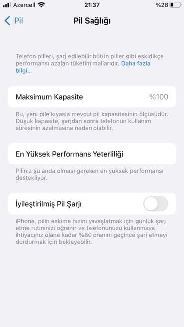 IPhone 7, 128 GB, Qara, Barmaq izi