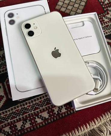 IPhone 11, 128 GB, Ağ, Face ID