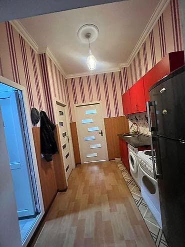 goranboyda ev: 1 otaqlı mənzil – mətbəx və yataq otağı mebellə və texnika ilə Ev — 9