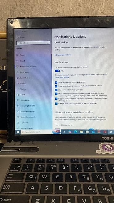 Toshiba noutbuk - Ekran: 15.6" - Prosessor: Intel Core i7-3630QM — 3