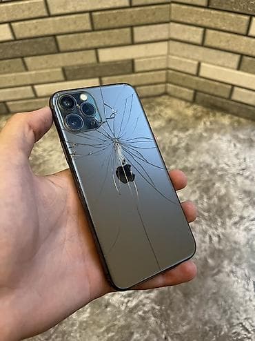 en ucuz kameralar: IPhone 11 Pro, 64 GB, Qara, Qırıq — 1