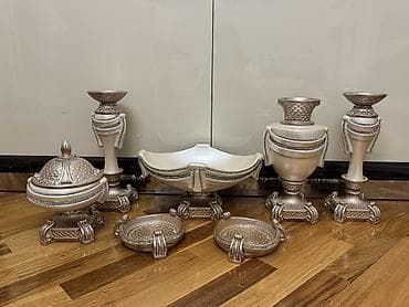 servis destleri: Klassik üslubda dekorativ garnitür dəsti - Brend/istehsalçı: Cida — 2