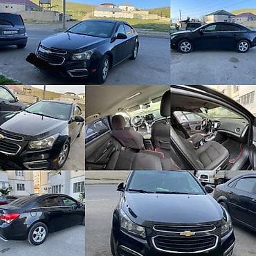 byd diskleri: Chevrolet Cruze sedan – qara rəng, benzin mühərrikli, avtomatik — 1