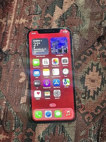 iphone 64gb: IPhone X, 64 GB, Gümüşü, Face ID — 1