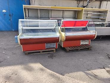 orta vitrin: Soyuducu vitrininlər – 2 ədəd ət və kolbasa üçün vitrin soyuducu — 1