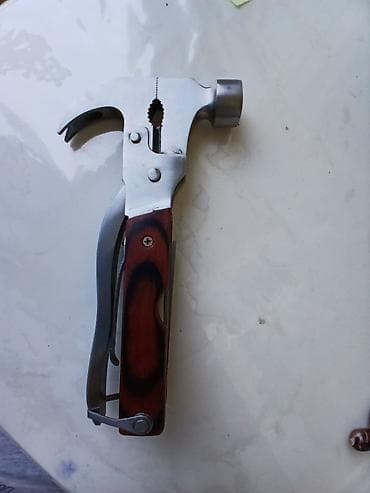 cekic: Çoxfunksiyalı əl aləti – çəkic başlığı ilə multitool - Paslanmayan — 3