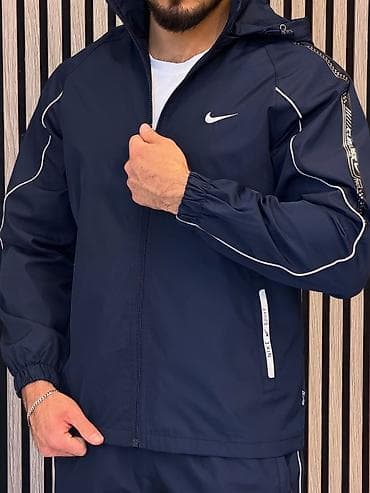 Kişi geyimləri: İdman dəsti, Nike, Standart, rəng - Göy — 3