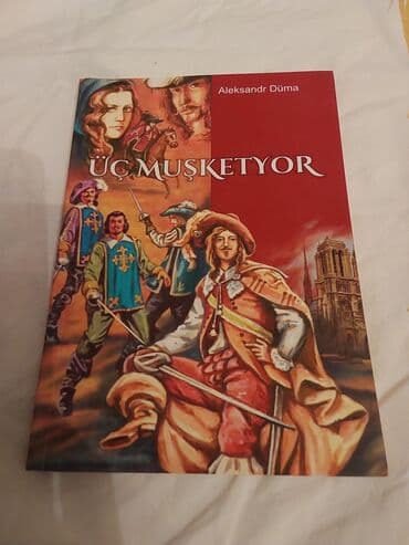 Bədii ədəbiyyat: "Üç müşketyor" kitabı 1.Təzədir✅️(səhifələri açılmıyıb) 2.Ucuzdur✅️