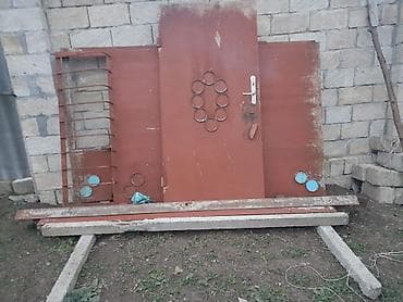 Qapılar və aksessuarlar: Eni 3 metrə hündüryü 2.60 çərsvəsi şverllerdi 5 diy riyal alcı — 1