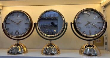 dekor işıq: Masaüstü saatlar, Saniyə əqrəbi — 1