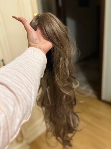 yuxuda sac rezini gormək: Parik, Süni — 3