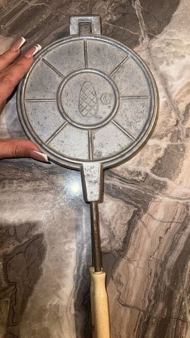 qoz bisiren qab: Şirniyyət qəlibləri, rəng - Gümüşü, Metal, Fiqur — 2