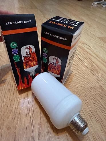 balka: LED Flame Bulb – alov effektli LED lampa - Alov görünüşlü — 1