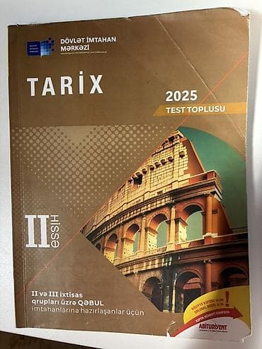 ninebot e2 pro: Məhsul: “Tarix – Test Toplusu 2025”, II hissə Yenidir, içərisində — 1
