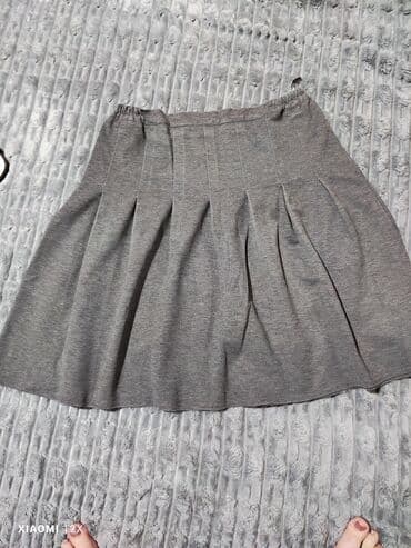 трикотажные юбки для девочек: Mini Ətək, Trikotaj, L — 1