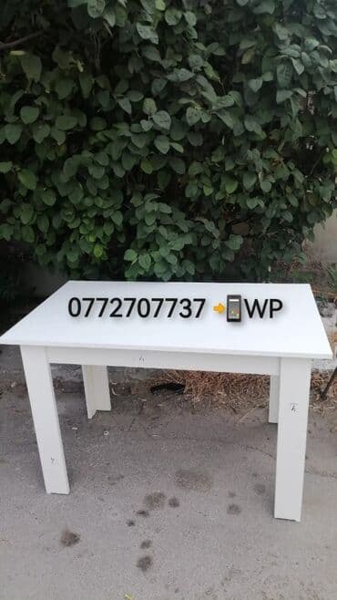 metbex ucun masa: Кухонный стол, Новый, Нераскладной, Ламинат, Прямоугольный стол — 8