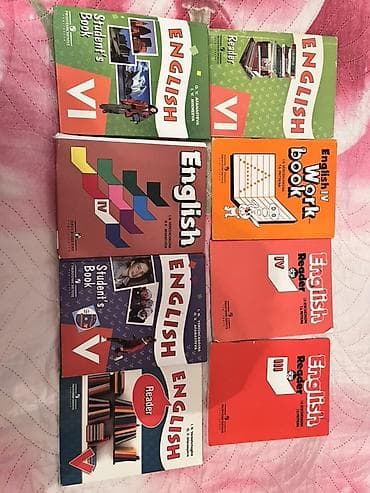Məktəb üçün İngilis dili dərs vəsaitləri dəsti Paket tərkibi: - VI