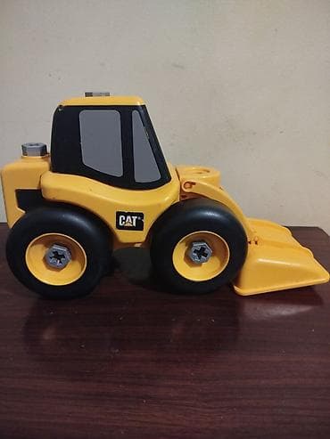 icinde oyunlarla: CAT/Caterpillar uşaq oyuncağı – sökülüb-yığılan mini yükləyici — 3