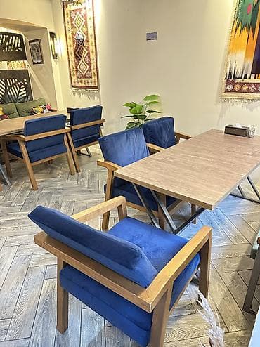 sade mebeller: Yumuru masa 80 İki neferlik 8eded. 1i 200 Kvadrat masa 150 üstü — 5