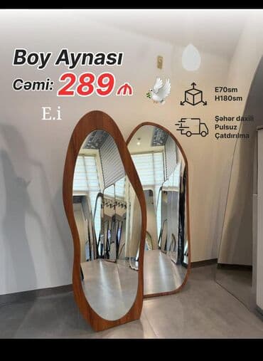 makyaj güzgüsü: Güzgü Divar üçün — 1