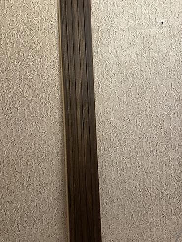 plastik plintus: 3 eded butov,1 eded yarimciq.Taxta plintus (parket/süpürgəlik) — 1