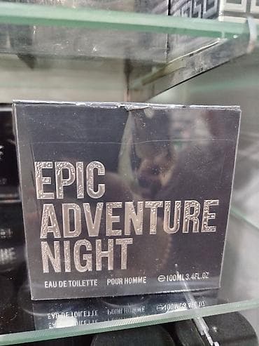 EPIC ADVENTURE NIGHT – мужской парфюм 100 мл. Бодрящий свежий аромат lalafo.az -da EPIC ADVENTURE NIGHT – мужской парфюм 100 мл. Бодрящий свежий аромат