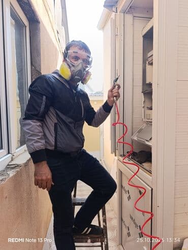 Ремонт кухонных плит, духовок: Kombi radiatorlar (radiatorlar sökülmədən) radiatorların xətlərin — 9